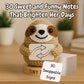 Daughter in Law Gifts - Handmade Crochet Sloth with 30 Cute and Uplifting Signs - Funny Present Ideas from Bonus Father or Mothe