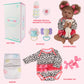 Milidool Black Reborn Baby Dolls Girl Lifelike Weighted African American Newborn Girl Dolls 20 Inch Realistic Baby Dolls That Lo