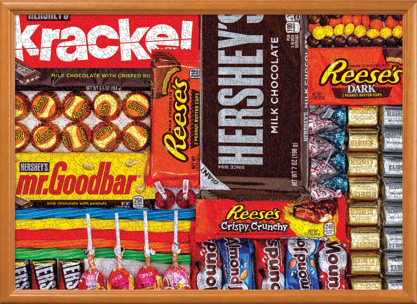 Masterpieces 1000 Piece Jigsaw Puzzle For Adults, Family, Or Youth - Hershey'S Matrix - 19.25'X26.75'.