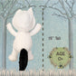 KIDS PREFERRED Max Stuffed Animal - 14" Plush Where The Wild Things Are, White, Crinkle Feet, Bean Filled Bottom, Model 73400