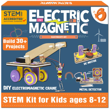 Butterfly Edufields 30In1 Stem Kits For Kids Age 8-10-12 | Stem Toys For Ages 8-13 | Electricity & Magnetism | Science Project Kit For Boys & Girls Aged 8-10-12-14 | Best Educational Birthday Gift