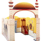 My Portable Cardboard Playhouse Masjid For Muslim Kids-Educational Interactive Toy For Learning Praying,Quran Book,Pray And Isla