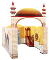 My Portable Cardboard Playhouse Masjid For Muslim Kids-Educational Interactive Toy For Learning Praying,Quran Book,Pray And Isla