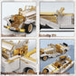 Jmbricklayer Vintage Cars Building Blocks Sets 50101, Classic K500 Sports Car Moc Model Car Kits, Ideal Gifts For Teens Adults G