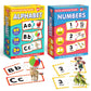 Little Berry Early Learning Puzzle For Kids: Alphabets And Numbers | 90+ Thick Puzzle Pieces, 45+ SelfCorrecting 2Piece Jigsaw