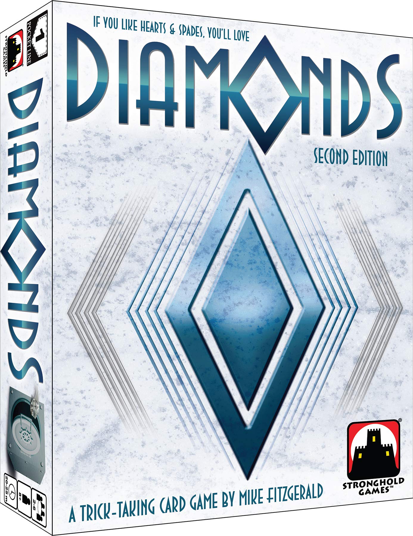 Stronghold Games Diamonds Second Edition Board Game - Multicolor, Acrylic, Model STG00012