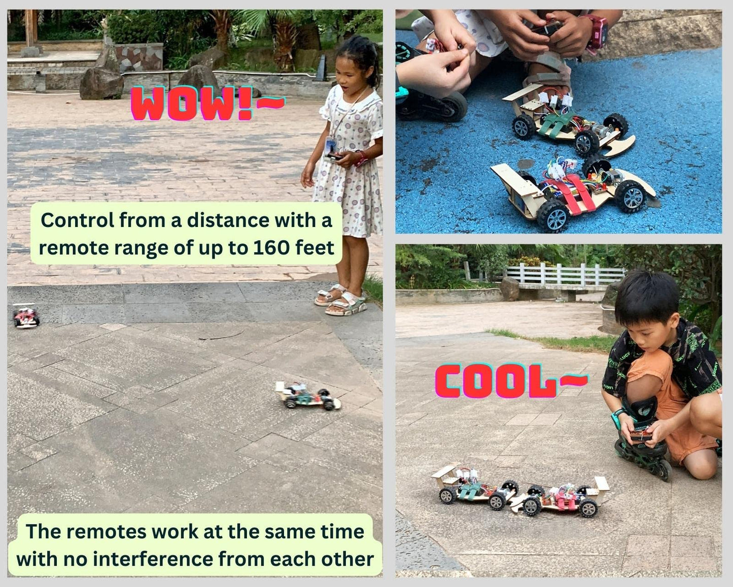 Pica Toys Wooden Wireless Remote Control F1 Racing Car Science Kit To Build (Green), Stem Project For Kids Aged 9 10 11 12 13, Science Building Kit Gift For Boys And Girls