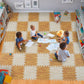 Skyweaver Foam Play Mat For Kids, Eva Non-Toxic Interlocking Floor Mats, Solid Colored Baby Playmat Foam Puzzled Floor Mats, Bab