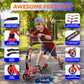 Hurtle Scooter - Scooter for Teenager - Kick Scooter - 2 Wheel Scooter with Adjustable T-Bar Handlebar - Folding mature-themed Kick Scooter with Alloy Anti-Slip Deck -Scooter with 8  Smooth Gliding Wheels Red