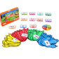 Barnacle Toys Dino Stomp  Dolch Sight Words Flash Cards Kindergarten Learning Games  Learning to Read for Kids Ages 5-7  1st Grade Learning Materials  Reading Games for Kids Ages 4-8