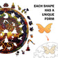 Wooden Puzzles for mature-themeds  Tree of Life Wooden Jigsaw Puzzles for mature-themeds  Wood Puzzles mature-themed  Unique Shape Wood Cut Puzzles  Birthday Gifts for Family Friend (L-13.6 * 13.6in-300 pcs)