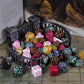CiaraQ DND Polyhedral Dice Set (42pcs) with A Gold Pattern Drawstring Bag for Dungeons and Dragons RPG MTG Table Games. 6 Sets H