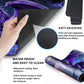 MTG Playmat Game Play Mat for MTG TCG 24 x 14 inches Cards Game Playmats Trading Card Game Stitched Play Mats Commander Deck Gaming Desk Mat Card Gameplay Mats Glowing Purple Dragon