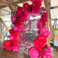 Bezente Hot Pink Balloons 18 Inch - 30 Pack Large Thick Pink Balloons Big Round Hot Pink Latex Balloons For Wedding Baby Shower