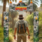 Funnymoom 3 Pcs Dinosaur Birthday Party Decorations Dinosaur Door Banner Dino Hanging Porch Sign Banner Dino Backdrop for Jungle