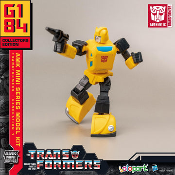 Bumblebee Transformers Toy,Transformers G1 Action Figures,Amk Mini Series 3.94 Inch Highly Articulated Bumblebee Model Kit With 