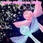 Princess Bubble Wand Set Of 2 For Boys And Girls Gift Aged 3-8,Automatic Bubble Machine Blower Toys With Light And Music For Out