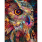 Ingooood Jigsaw Puzzle 1000 Pieces-Sneak Peek Series - Owl - Entertainment Toys for mature-themed Special Graduation or Birthday Gift Home Decor