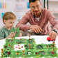 25Pcs Puzzle Racer Kids Car Track Set, Puzzle Track Car Play Set Jungle Themed Series, Rail Car Puzzle Track, Puzzle Racer, Educ