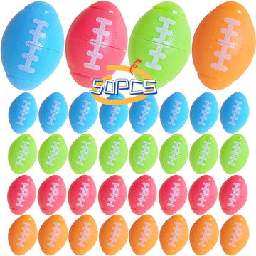 Nbguigdstr 50 Pcs Mini Football Fidget Spinners Bulk,Fidget Spinner Toy Party Favors For Kids Back To School Valentine'S Day Gif