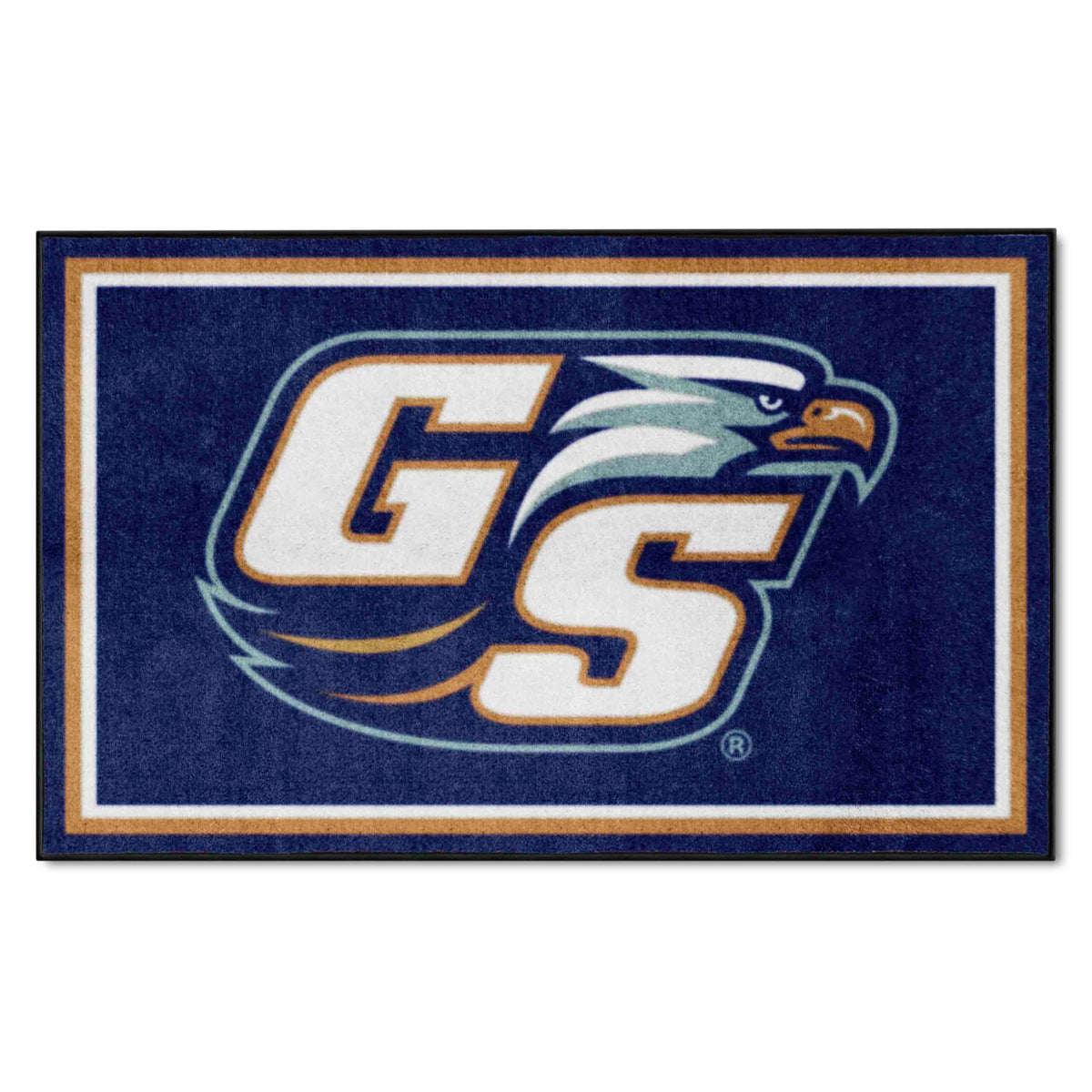 FANMATS 19618 Georgia Southern 4X6 Rug, Team Color, 44x71