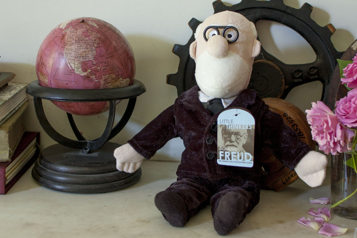 The Unemployed Philosophers Guild Sigmund Freud Doll - 11" Plush Soft Toy, Model 0162