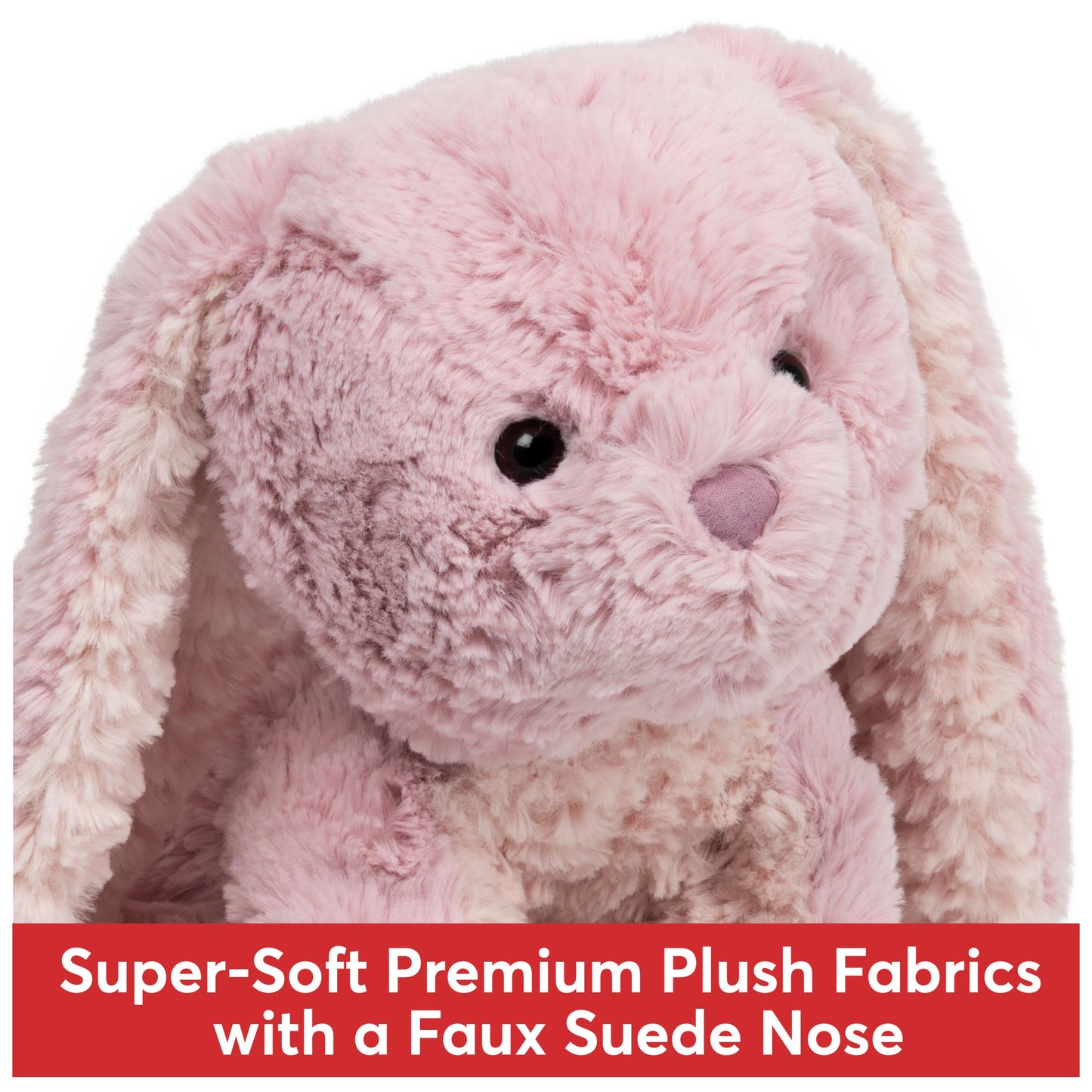 GUND Cozys Collection Bunny Plush Stuffed Animal, 10" Pink, High Quality for Ages 1 and Up, Model 6058949