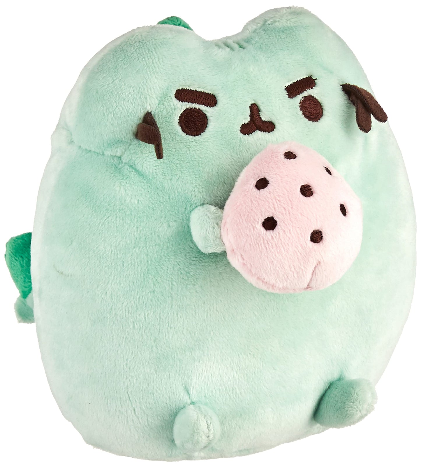 Gund Pusheenosaurus Standing With Egg Plush Stuffed Dinosaur, Green, 6'', Multicolor