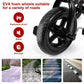 XPIY Tricycle for Toddlers Age 2-5 Years Old, 3 in 1 Folding Toddler Bike for Boys and Girls, Kids' Bike Trike with Detachable P