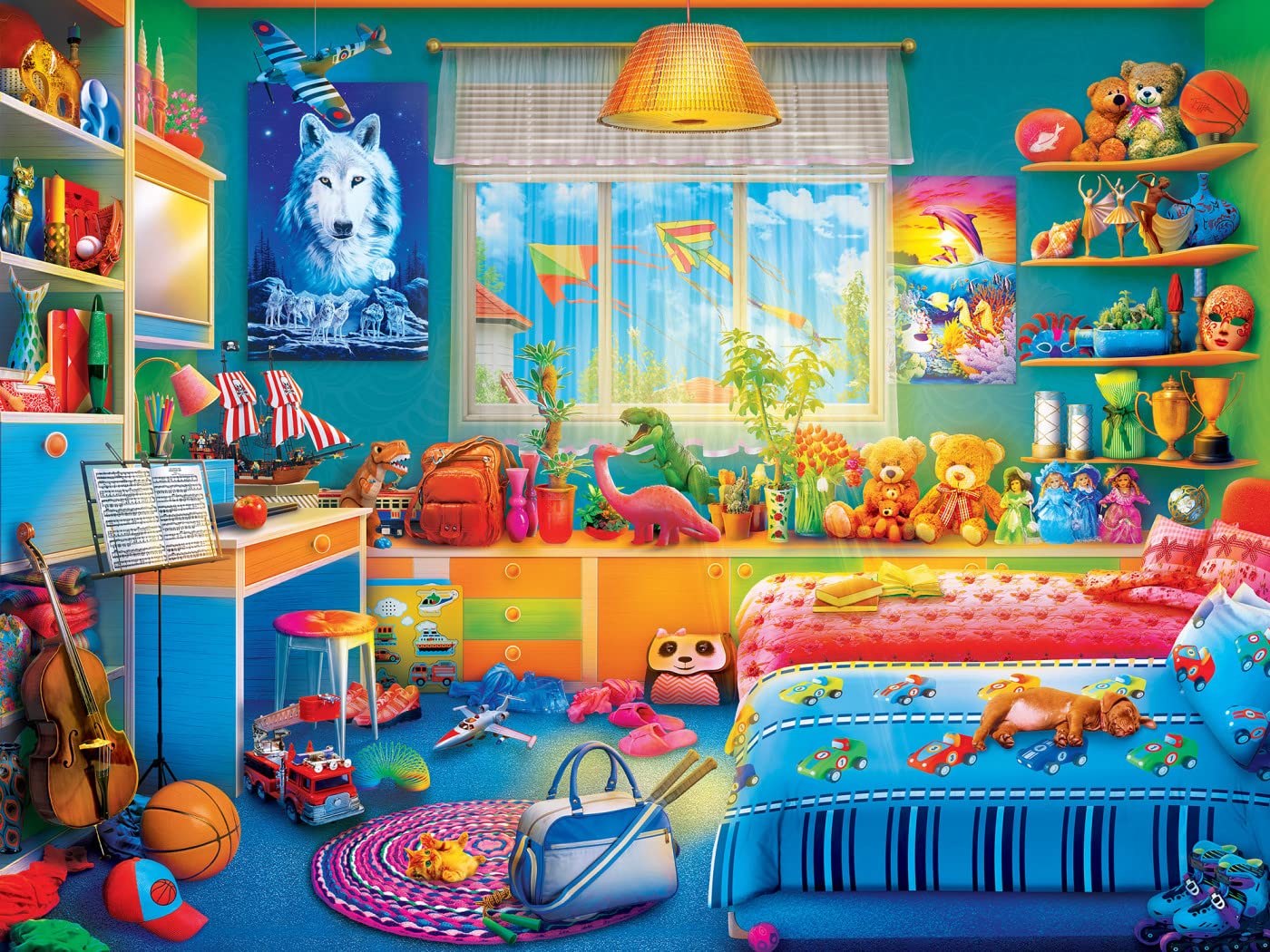 Masterpieces 500 Piece Jigsaw Puzzle For Adults And Family - Annie'S Hideaway - 18'X24'