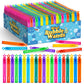 400 Pcs Mini Bubble Wands,Bubble Party Favors Assortment Toys For Kids,Themed Birthday, Halloween, Goodie Bags, Carnival Prizes,