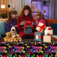 Pymurod 3Pcs Glow Party Table Covers Decorations Tablecloth Neon Table Cloths For Birthday Party Black Light Tablecloth Glow In