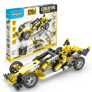 Engino- Inventor Stem Toys, 120 Motorized Models, Educational Toys For Kids 7+, Stem Projects For Inventors, Stem Building Toys, Gifts For Boys & Girls