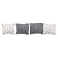 Dollhouse Bedding, 5 Piece Set With Comforter & Pillows, Blanket, Realistic Bedroom Accessories For 6 Inch Dolls, 1/12 Scale, Gray And White Linen