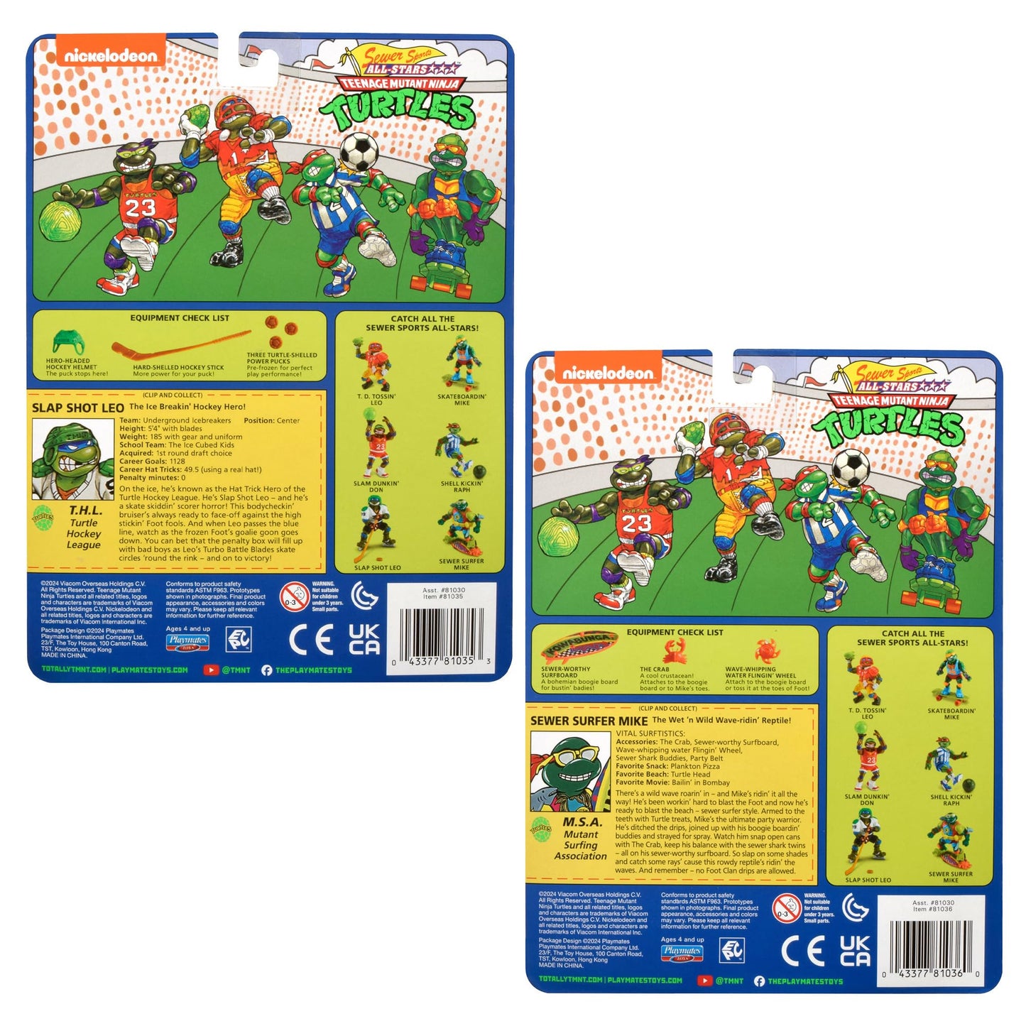 Teenage Mutant Ninja Turtles Sewer Sports SIOC