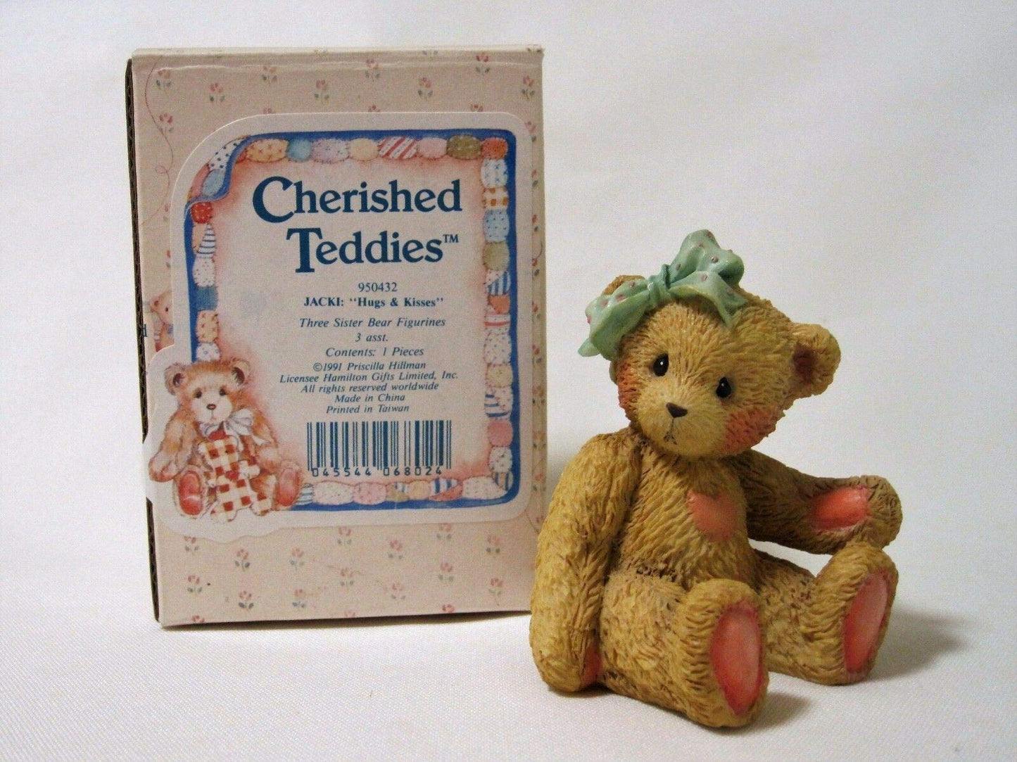 Cherished Teddies Jacki #950432 Hugs & Kisses (Ct17)