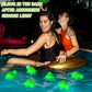 Roundfunny 60 Pcs Turtle Rubber Bath Toys Glow In The Dark For Beach Pool Shower Play Floating Mini Sea Animal Toys Squeezable S