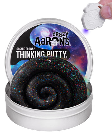 Crazy Aarons Thinking Putty - Cosmic Star Dust - Multi-Color Sensory Putty for Kids and Adults in a 4 Tin - Creative and Endles