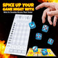 Spicy Dice 4-Fun Pack: The Ultimate Family Game for Parties, Game Nights, and Tabletop Fun - A Roll-and-Write Dice Game Full of