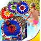 JA-RU Marvel Soft & Safe Frisbee tossing Disc 12 (1 Spiderman Disc) Spiderman Hulk & Iron Man Flying Discs for Kids Boy Toys. Fidget Beach Pool Outdoor Outside Toys Family Game A-6827-1