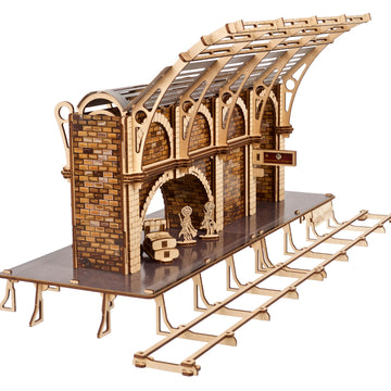 Ugears Hagrid'S Flying Motorbike 3D Puzzle - Wooden Model Kit For Adults To Build - Mechanical Bike Motorcycle Making Kit - 3D J