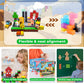 Annexfun Magnetic Blocks-100Pcs Magnetic Building Blocks, Magnetic Blocks Road With Car Stem Toddler Kids Toys, Construction Toys For Kids Ages 3+, Christmas Birthday Gifts For Boys & Girls