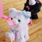 American Girl Truly Me Doll with Purrpley Pink Kittycat - 18-Inch, Plastic, For Ages 6+