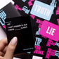 DSS Games You Lie You Drink Party Game - Medium Pink Cardstock, Model 859575007330