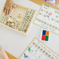 Melissa & Doug Deluxe Letters and Numbers Wooden Stamp Set ABCs 123s With Activity Book, 4-Color Stamp Pad ABC Stamps, Kids Arts