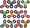 12 Pack Fidget Spinner Toy Bulk For Kids Adults, Metal Tri-Spinner Fidget Set, Hand Spinner For Stress Relief, Easter Birthday G