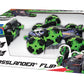 Lexibook Crosslander Flip, Remote Control car, up to 8km/h, 360 Figure, Sound and Light Effects, Smoke Jet, 6 Wheels, Rechargeab