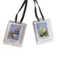 Needzo Laminated Catholic Scapular For Men And Women, Full Color St. Simon Stock And Our Lady Of Mt Carmel Scapulars, 18.5 Inche