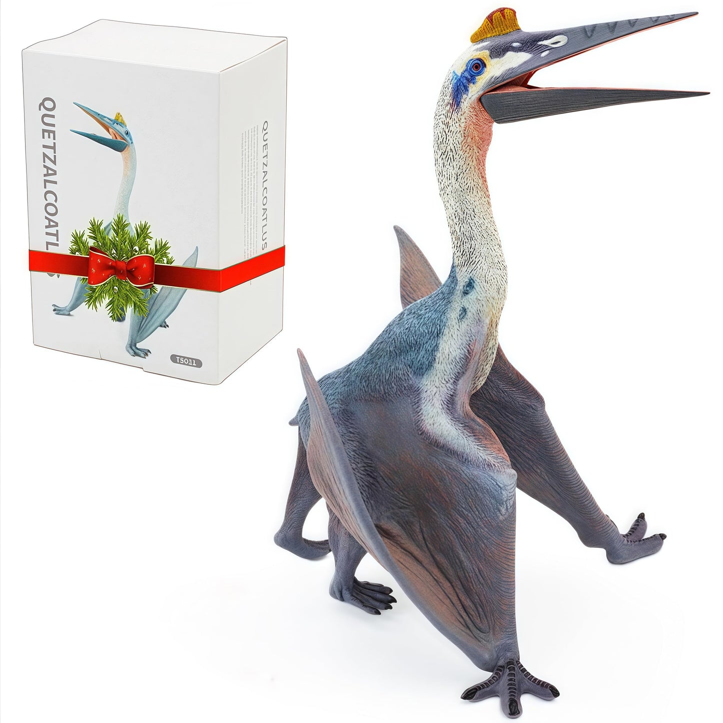 Gemini&Genius Pteranodon Toy For Kids, Quetzalcoatlus Dinosaur Toy, Pterodactyl Toy, Large Flying Dinosaur Toy, Realistic Pterna