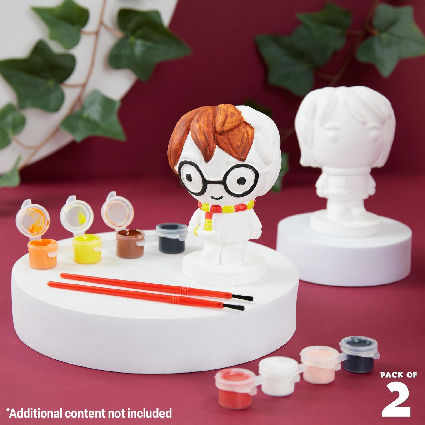 Harry Potter Paint Your Own Plaster Figure Set for Kids Teenagers DIY Crafts Art Set Activity - Gifts for Kids
